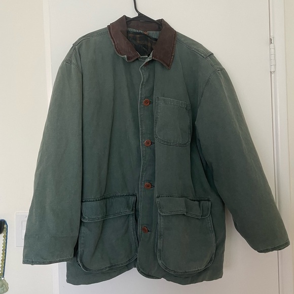 Vintage j.crew chore coat with removable wool lining men’s L - Picture 1 of 10